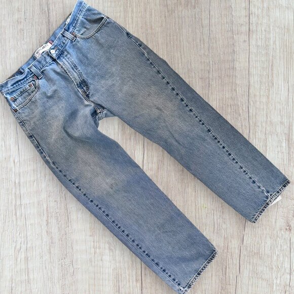 LEVI'S 505 Vintage 2009 Regular Fit Straight Leg Jeans Men's 36 x 32 - Picture 2 of 10